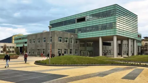 Apple Apple's Developer Academy building in Naples