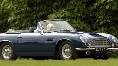 Getty Images prince charles in his aston martin