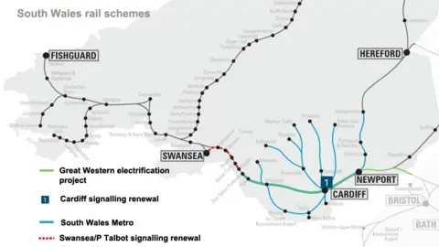 Network Rail Map