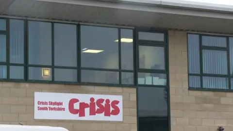 BBC Crisis Skylight centre in South Yorkshire