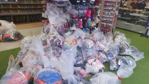 Westminster City Council Some of the seized goods