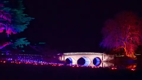 BBC Spectacle of Light at Compton Verney