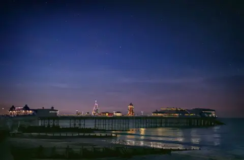 Cromer pier in "Wonderland"