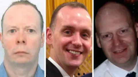 Family handouts David Wails, Joe Ritchie-Bennett and James Furlong