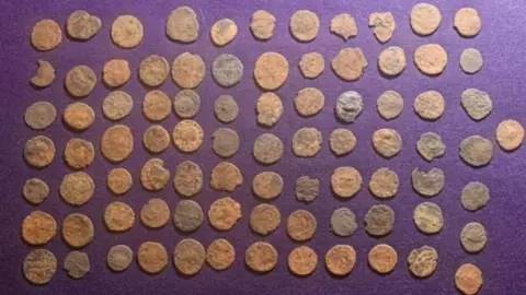 Ribble Valley Dectorists Club Roman coins unearthed in haul