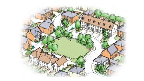 Norfolk Land/Norfolk Homes Artist's impression of the homes