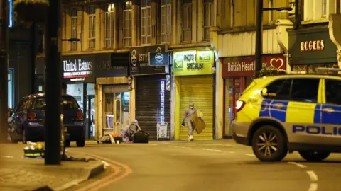 Getty Images Scene on Streatham High Road
