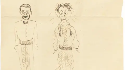 Secombe Family Archive cartoon