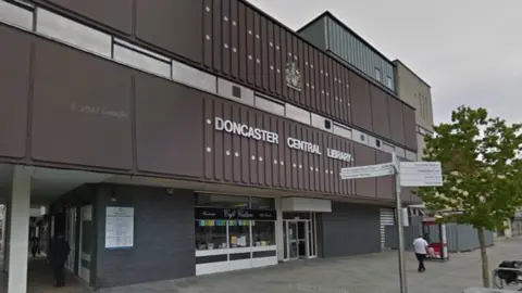 Google Maps Doncaster Central Library