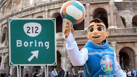 Getty Images Euro 2020 mascot