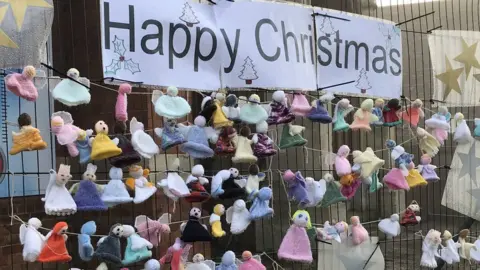 NorthamptonshireWalks  Knitted angels