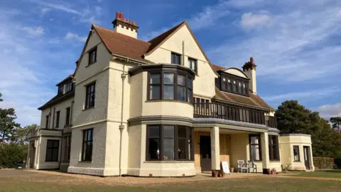 Katy Lewis/BBC Tranmer House at Sutton Hoo