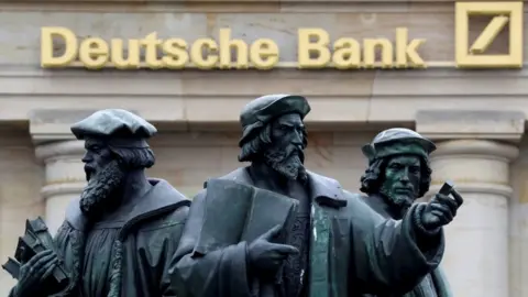 Reuters Deutsche Bank sign