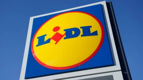 PA Media Lidl sign