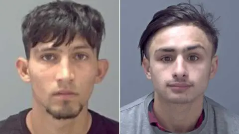 Suffolk Police Ticu Bahica and Moise Sandu