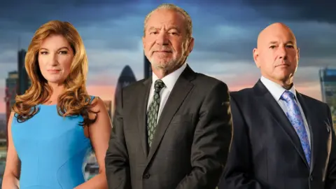 Karren Brady, Lord Sugar and Claude Littner