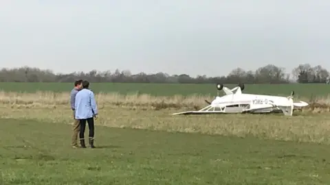 BBC Crashed aircraft