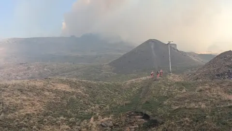 Thomas Whincup Moor fire