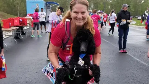 Jody Reed Jody Reed and her running partner, Sydney the dog