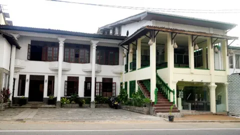 Nelaka Gunarathne hotel in the beach town of Hikkaduwa, Sri Lanka.