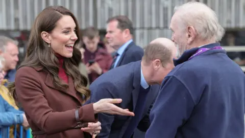 Chris Jackson The Duchess meets former teacher Jim Embury