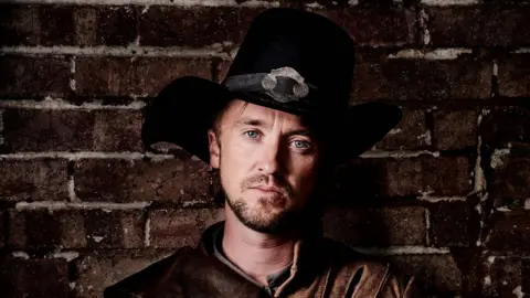 Layered Reality Tom Felton as Guy Fawkes