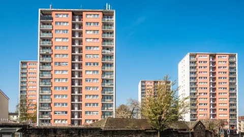 Getty Images Flats in Glasgow