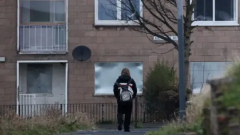 Getty Images Housing estate in Glasgow