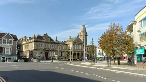 John Wimperis Weston-super-Mare town hall, where North Somerset Council meets