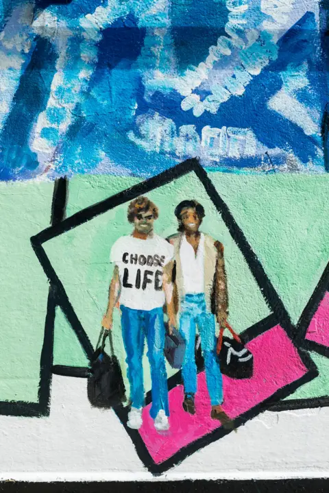 Dawn Mellor George Michael mural