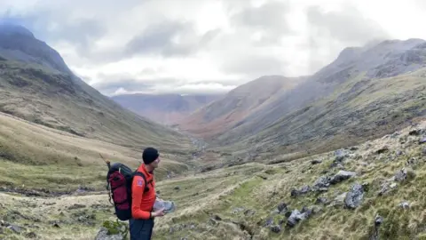 Wasdale Mountain Rescue Team Mountain rescuer