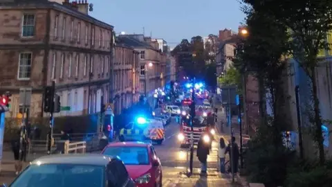 BBC Emergency services at Eldon Street