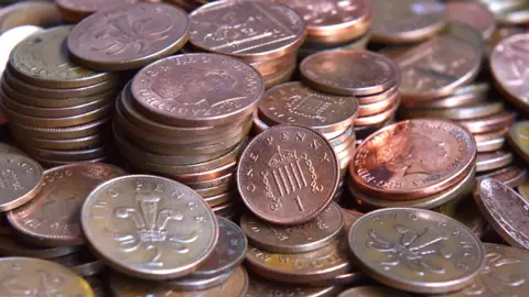 Getty Images One and two pence coins