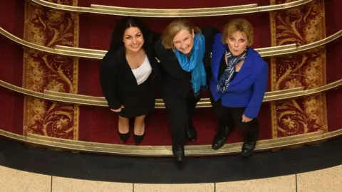 Getty Images Heidi Allen, Sarah Wollaston and Anna Soubry now all sit as independent MPs