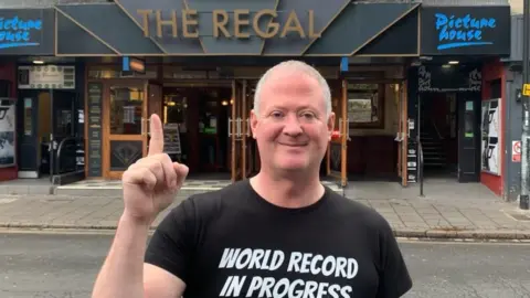 Submitted Matt Ellis outside The Regal