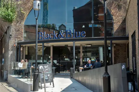 BBC Black and Blue restaurant