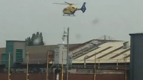 Kyle Simpson Police helicopter