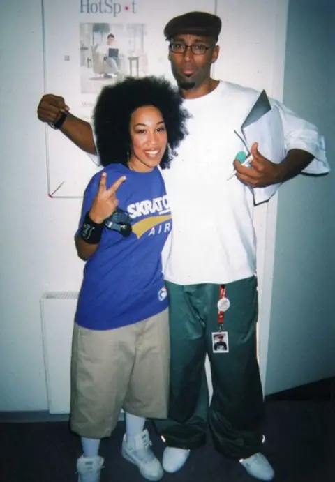 Yami Lofvenberg Yami with her dance mentor Damon Frost