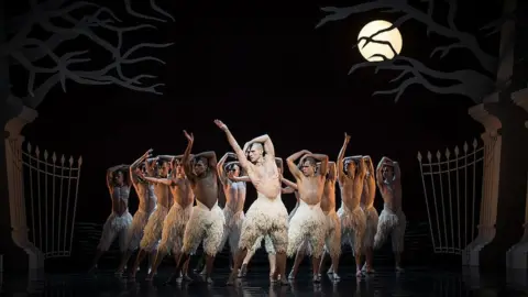 Getty Images Matthew Bourne's "Swan Lake" at Sadler's Wells Theatre