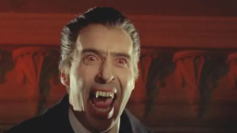 Atlaspix/Alamy  Christopher Lee in role of Dracula