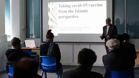 PA Media Muslim community hear the benefits of having the COVID-19 vaccination