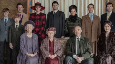 Netflix Royal family portrait photo