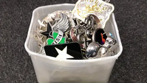 Cornwall Funeral Services belt buckles