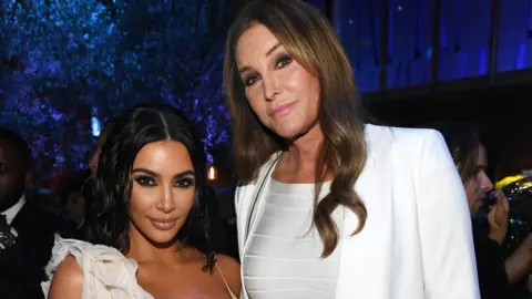 Getty Images Kim and Caitlyn