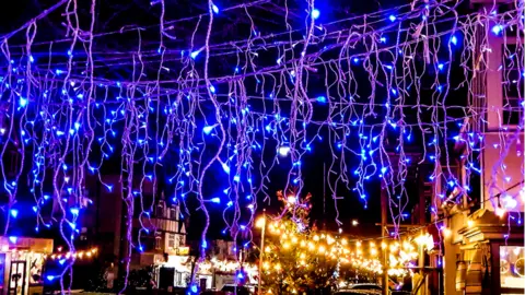 Helen E. Crook Tankerton Christmas lights