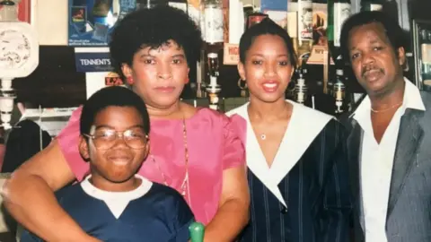 Reuben Campbell Mr Campbell and his family