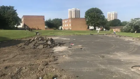 Elswick Trianlge Residents Association Site of basketball court