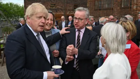 WPA Pool Boris Johnson and Michael Gove