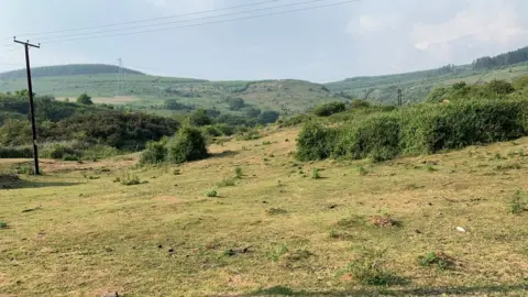 BBC Proposed wind farm site