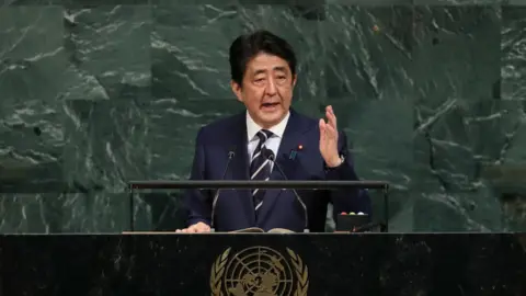 Getty Images PM Shinzo Abe